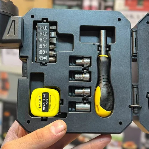 Linterna Solar Recargable + Herramientas